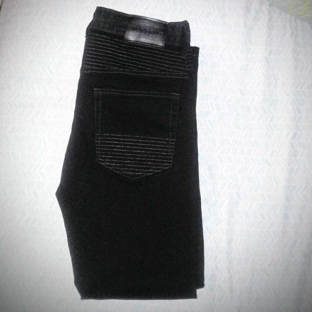 Mens Moto Jeans 33X30